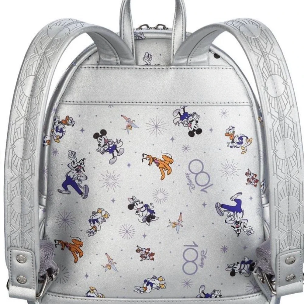 Disney 100 Celebration Loungefly Mickey & Friends Mini Backpack | NEW